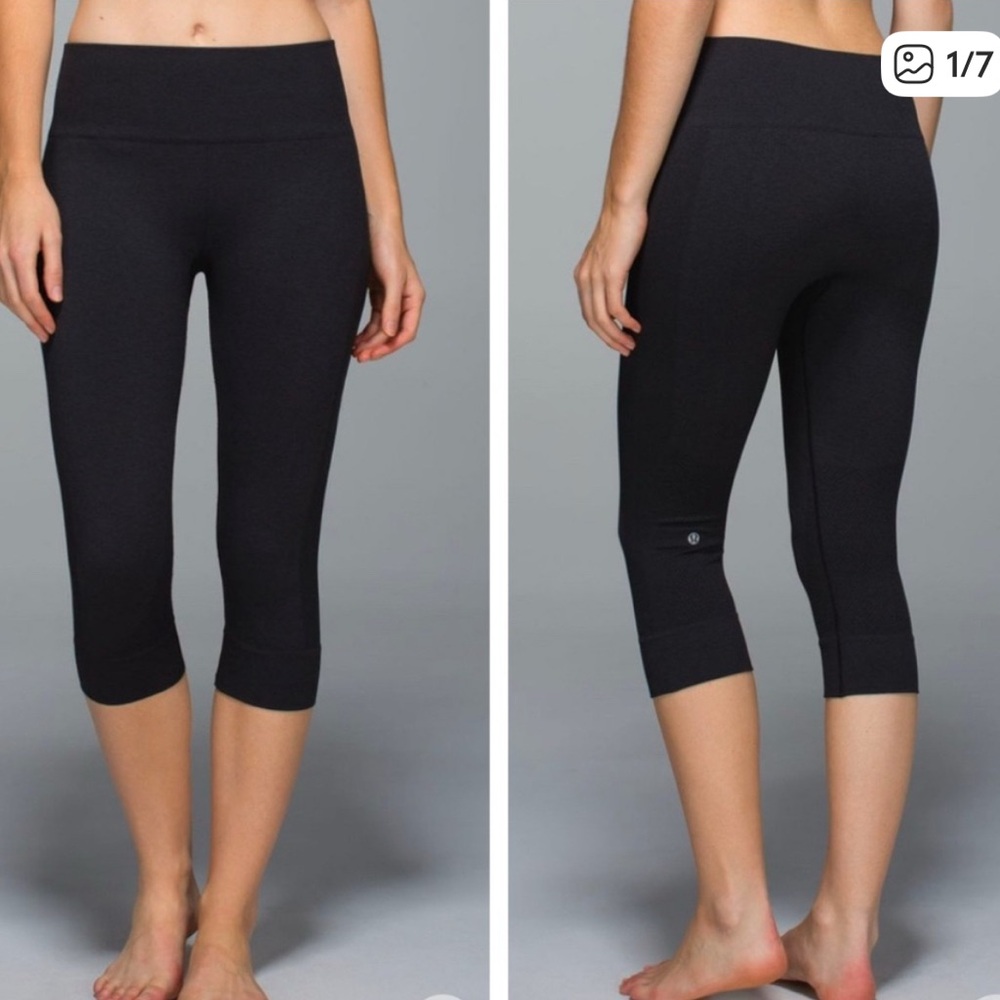 Lululemon Seamlessly Street Crop Legging